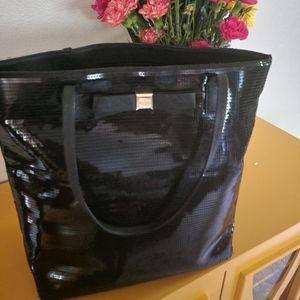 GUC kate spade xl tote sequins blk bag